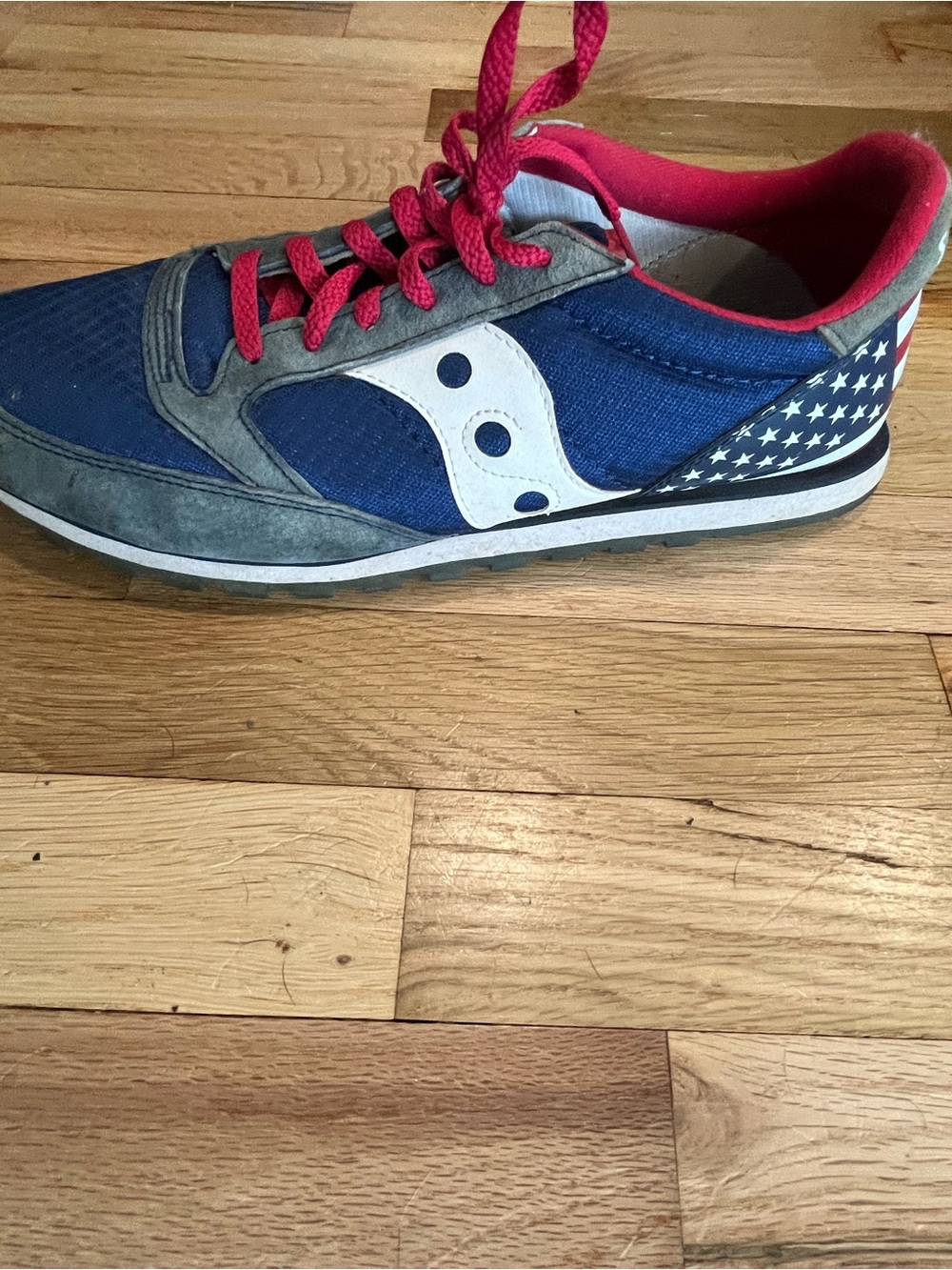 Saucony Jazz LowPro Sneakers “Stars & Stripes” Edition - Picture 6 of 13